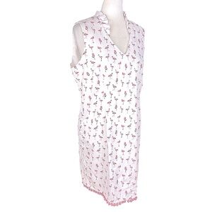 Chetta B pink flamingo dress